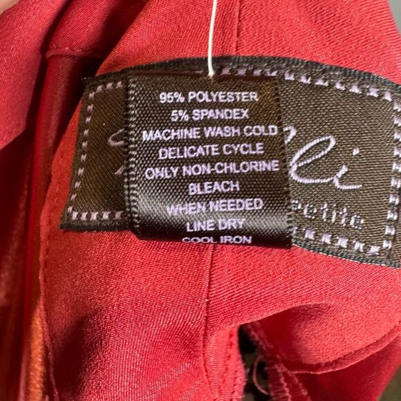 Ann Taylor Loft Trulli vneck boho print dress size 6P NWT - Picture 6 of 7